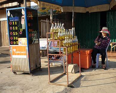 Waiting for customers