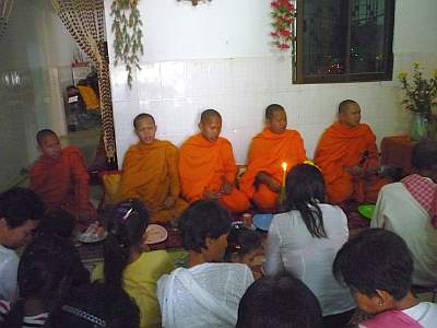 Five monks