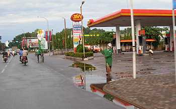 Streets after a rain