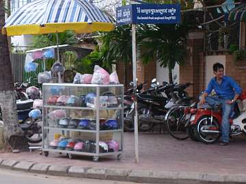 Selling motorcycle helmets