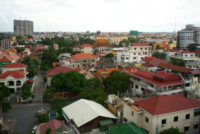 Phnom Penh, looking south