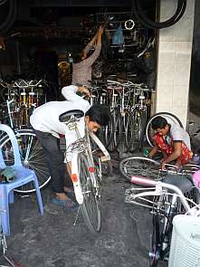 Bike repair shop