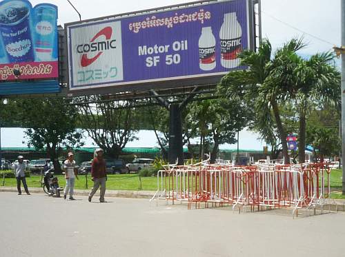 Barricades ready to use