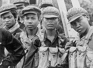 Khmer Rouge soldiers
