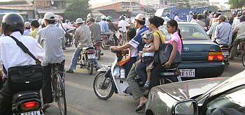 Phnom Penh traffic