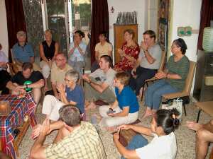 Part of the Wednesday liturgy group