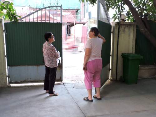 Olga Pacumbaba and Ann Sherman