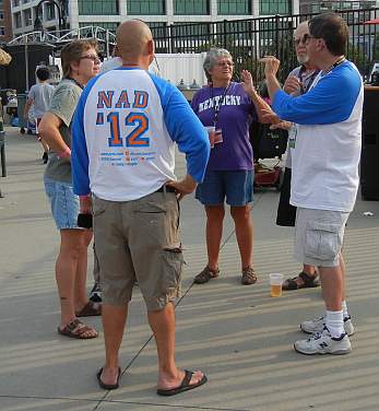 Deaf people conversing in Louisville